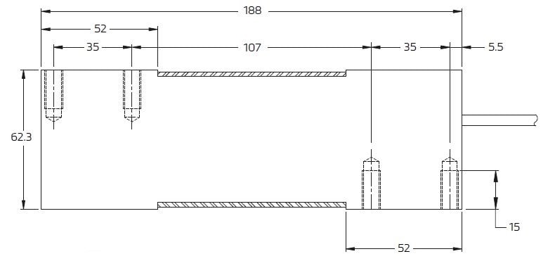 Dimensions of Flintec PC60 (Part1)