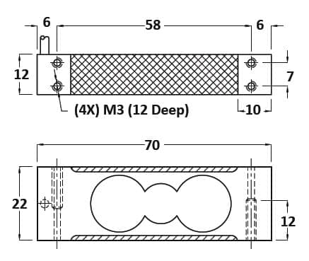 Dimensions of Celltec PA1