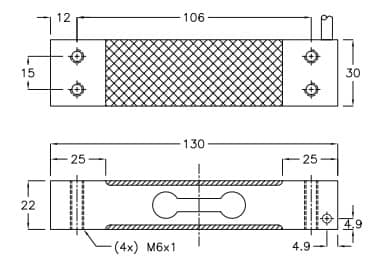 Dimensions of Celltec PA2